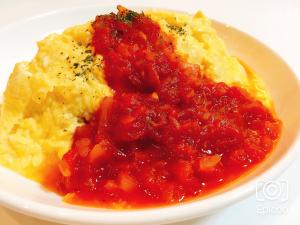 トマト缶で簡単 本格ふわとろオムライス レシピ 作り方 By 新米幸せママ 楽天レシピ