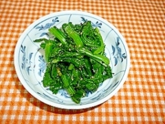 ほうれん草のごま和え