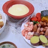 チーズフォンデュ