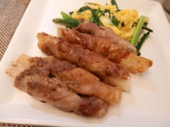 夏にぴったり！長芋の豚肉巻き