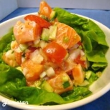 おうちdeハワイ気分♪ロミロミサーモン