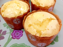 レモンシロップで☆レモンとクリームチーズのマフィン