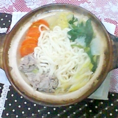 うどん鍋