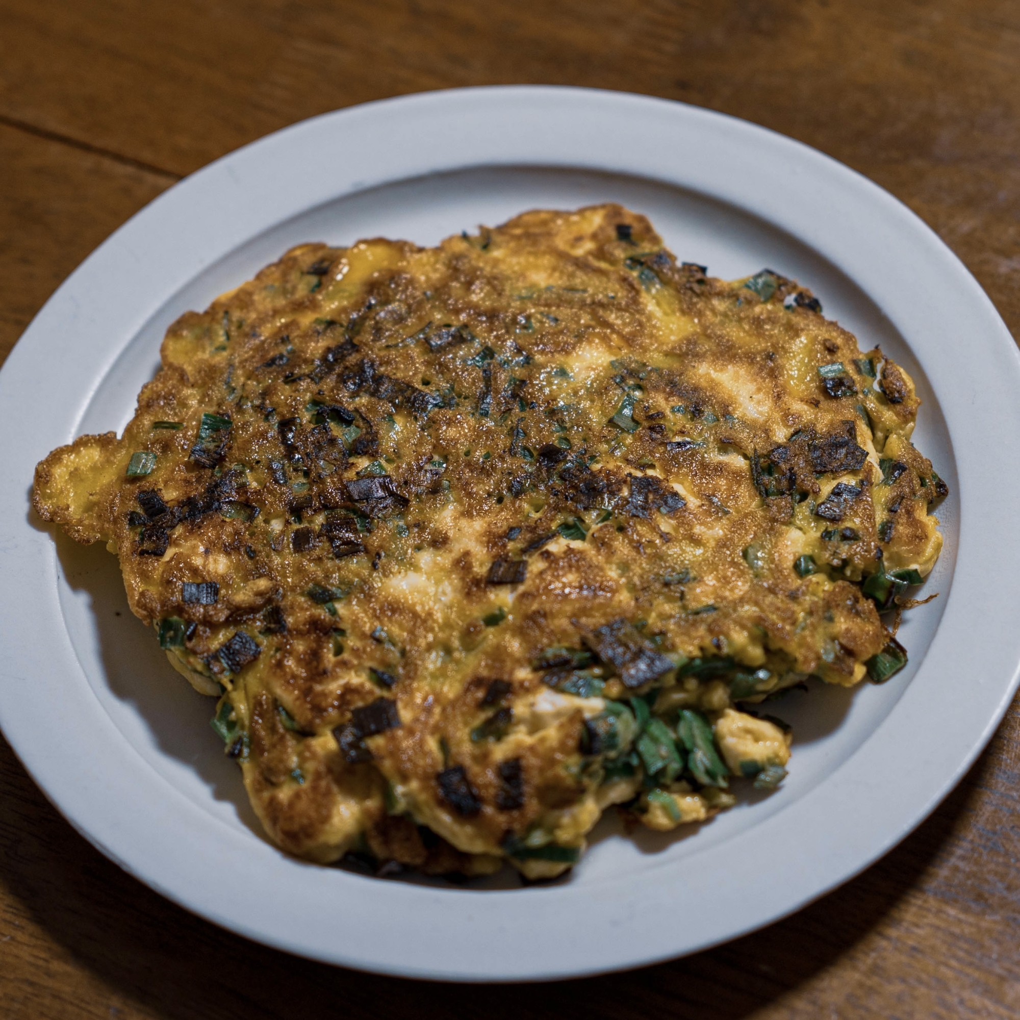 3分で簡単ニラ玉