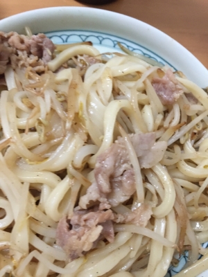 もやしと豚肉の焼うどん 簡単です レシピ 作り方 By こばやしあおい 楽天レシピ