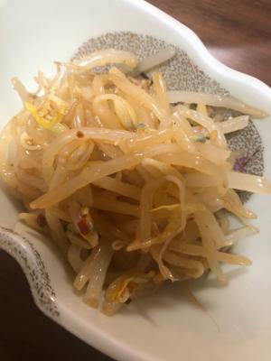 茹で鶏スープで もやしのピリ辛ナムル レシピ 作り方 By Yuri Yuri 楽天レシピ