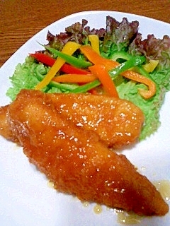 鶏ささみの甘酢ダレ レシピ 作り方 By ジョンとポーク 楽天レシピ