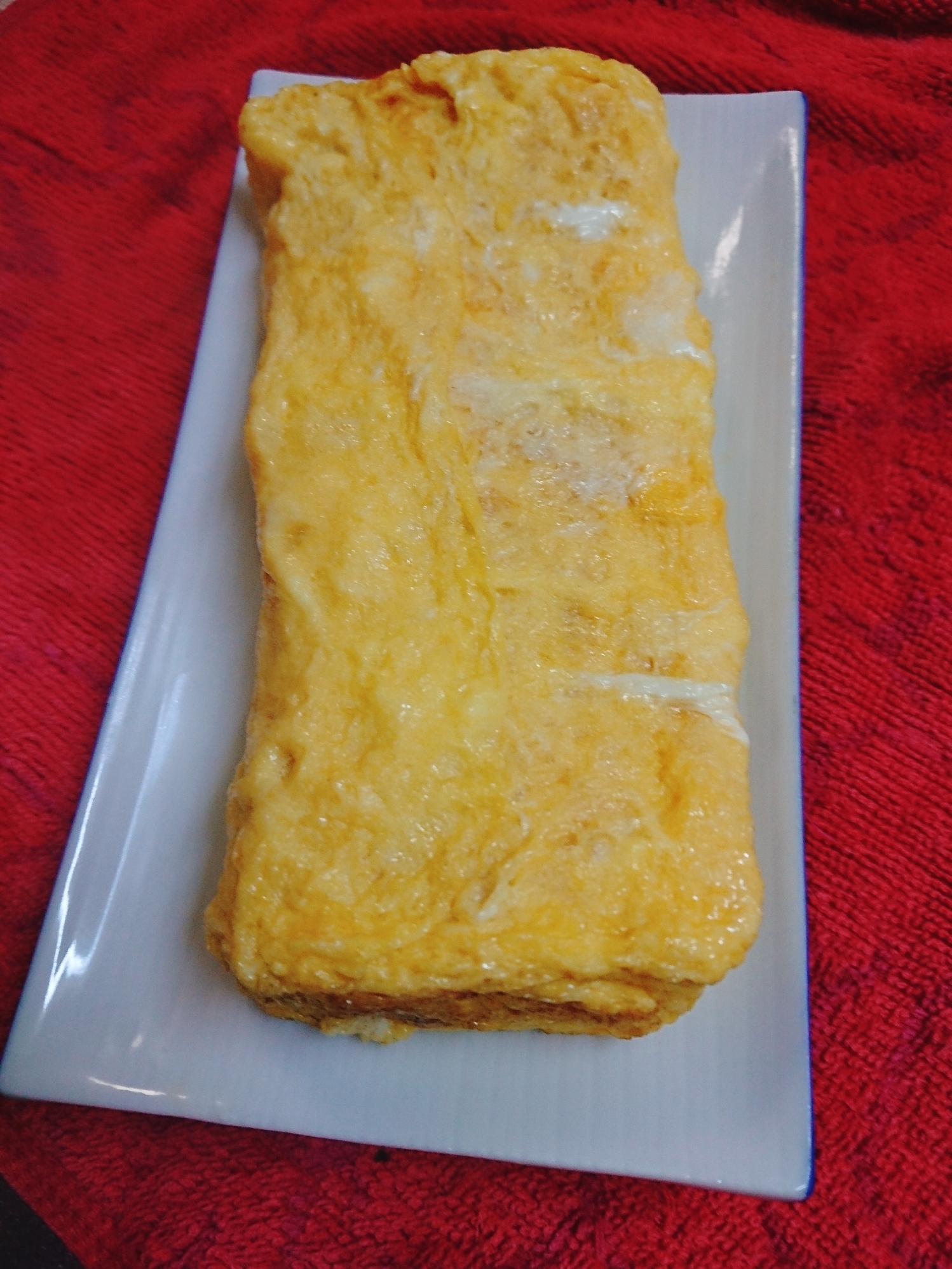 蒲焼きのタレで玉子焼き
