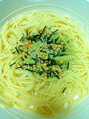 簡単すぎでゴメンなさい お茶漬けの素パスタ レシピ 作り方 By Summmy 楽天レシピ