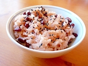 炊飯器でとっても簡単お赤飯 レシピ 作り方 By すわんのマーチ 楽天レシピ 炊飯器でとっても簡単お赤飯 レシピ 作り方 By すわんのマーチ 楽天レシピ