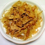 豚肉のおろし生姜焼き