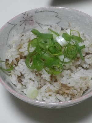 炊飯器de鰯の梅煮