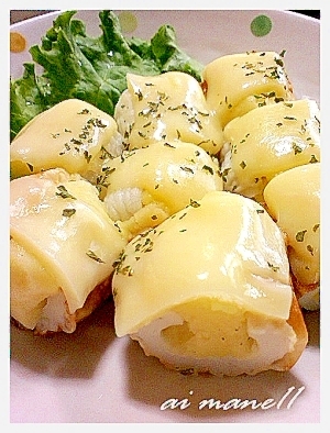 簡単安い ちくわポテトのとろ りチーズのせ レシピ 作り方 By Mane11 楽天レシピ