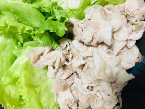 冷凍肉で簡単に冷しゃぶ レシピ 作り方 By Mamimumai 楽天レシピ