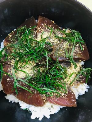 ごま油薫る カツオの漬け丼 レシピ 作り方 By Marufu 楽天レシピ ごま油薫る カツオの漬け丼 レシピ 作り方 By Marufu 楽天レシピ
