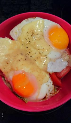 卵チーズで満足 トマトとレタスのペッパーサラダ レシピ 作り方 By ぴぐ 楽天レシピ