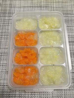 離乳食中期 楽ちん まとめて茹でる お野菜ストック レシピ 作り方 By あお12 楽天レシピ 離乳食中期 楽ちん まとめて茹でる お野菜ストック レシピ 作り方 By あお12 楽天レシピ