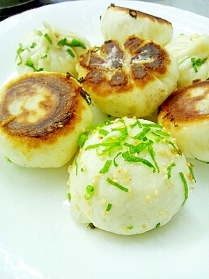 フライパンで作る焼き豚まん レシピ 作り方 By K5b4 楽天レシピ