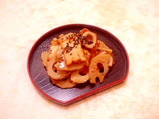蓮根と厚揚げのきんぴら