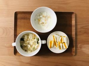 離乳食 ほっこり簡単朝ごはん レシピ 作り方 By ゆうしんくんママ 楽天レシピ