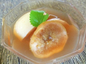 レンジで桃とイチジクのコンポート レシピ 作り方 By Mococo05 楽天レシピ