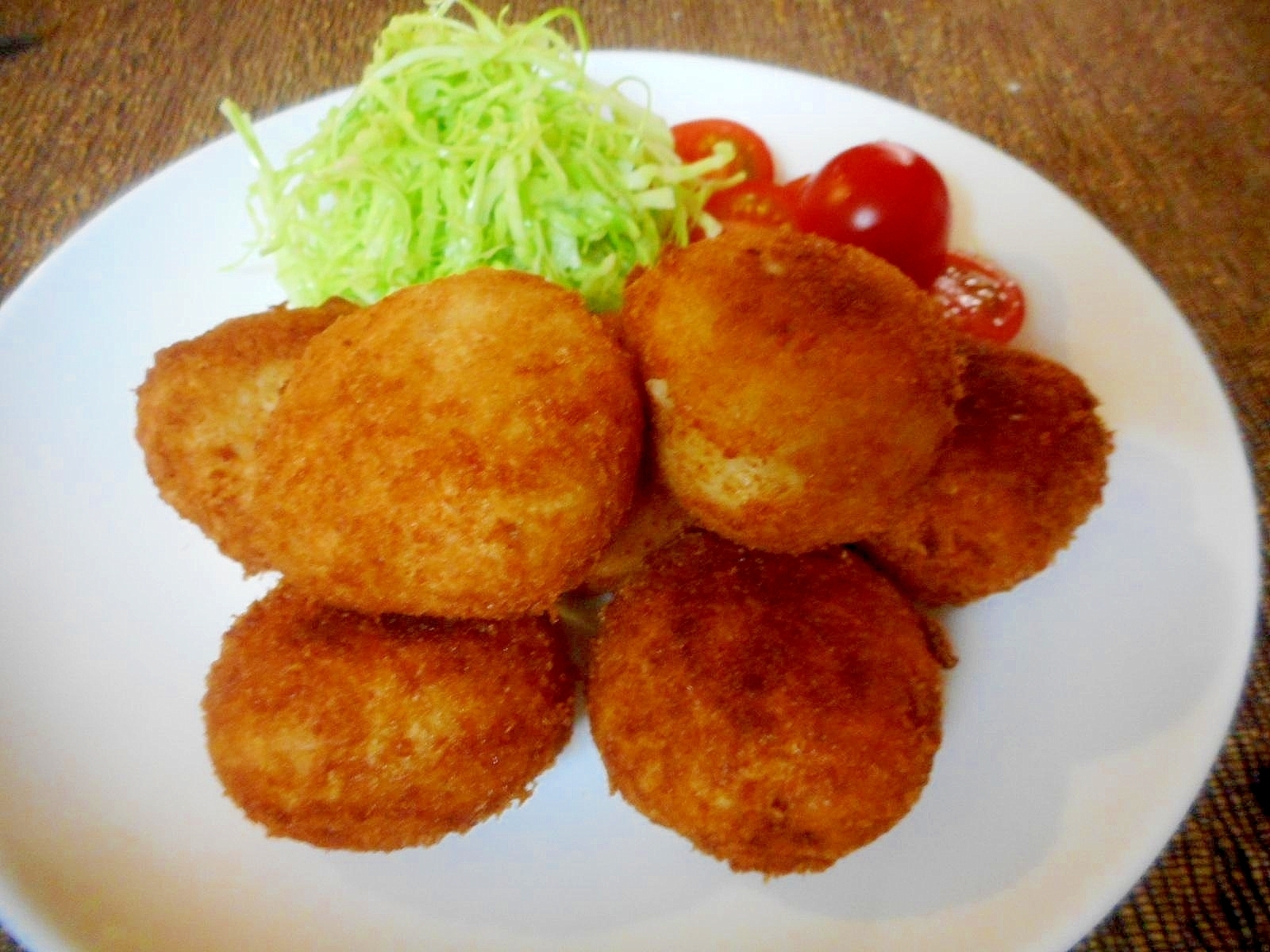 里芋と豚肉のコロッケ