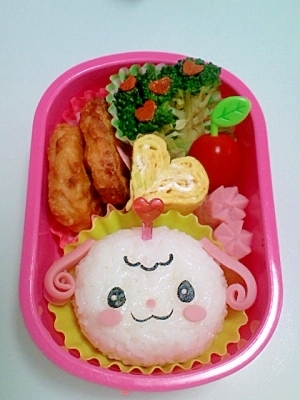 キャラ弁 たまごっち ハピハピっちお弁当 レシピ 作り方 By みなママ 楽天レシピ