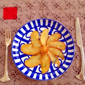 デザートに 超簡単りんごのココナッツオイル焼き レシピ 作り方 By Mi8045 楽天レシピ