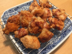 冷たい油から始める安全揚げ物 和風から揚げ レシピ 作り方 By ひろぱんだ 楽天レシピ