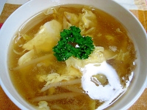 簡単でうまい もやしの卵スープ レシピ 作り方 By Uzuratukune3 楽天レシピ