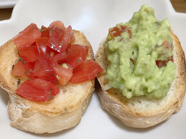 簡単おいしい本格ブルスケッタ