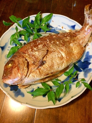 鯛の姿焼き 2015お正月 レシピ 作り方 By きのこのみみ 楽天レシピ