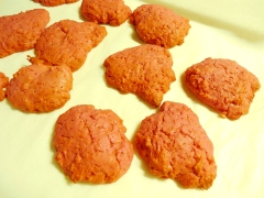 天然色素♪ほんの～りピンクのビーツクッキー