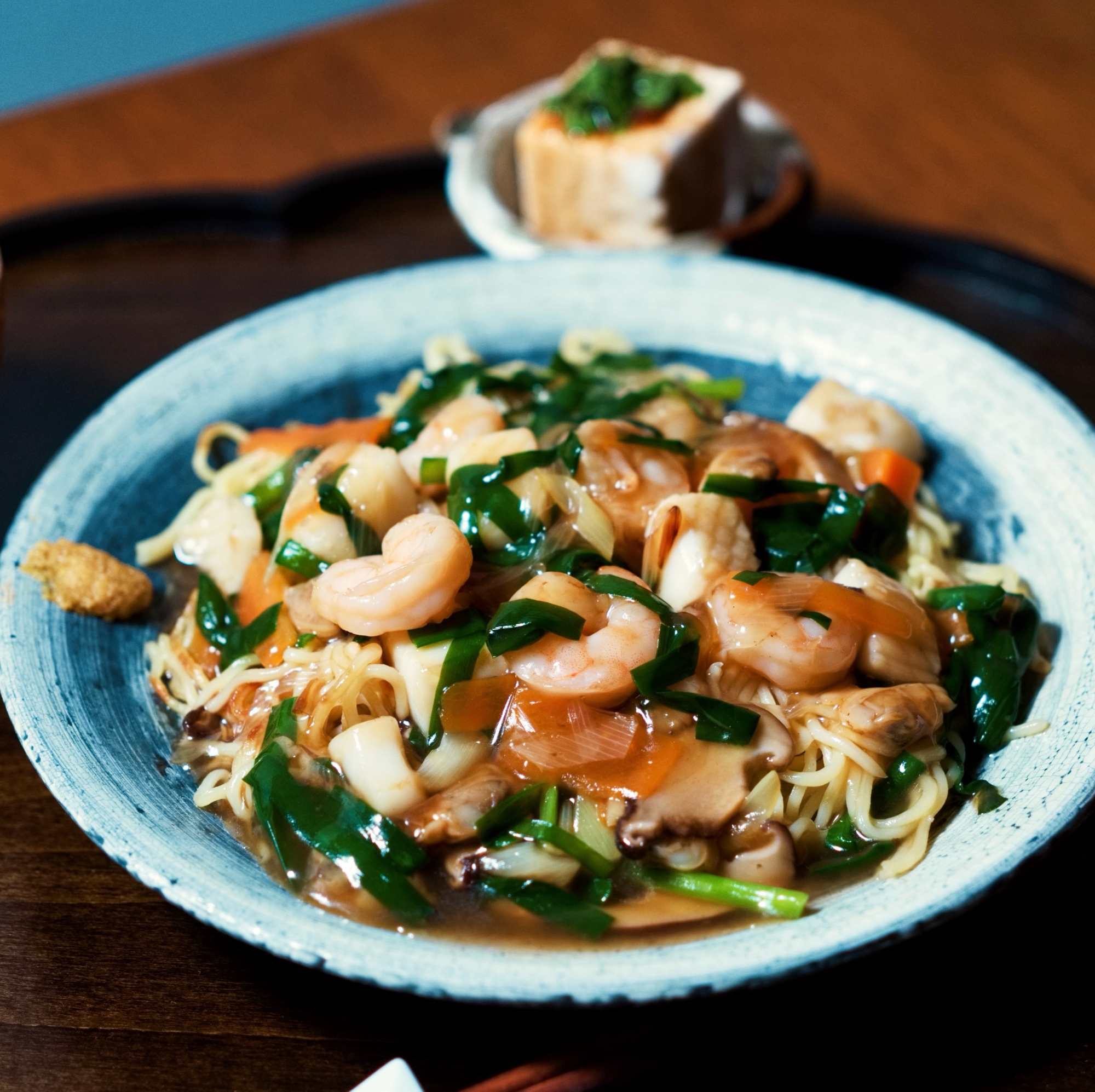 海鮮あんかけ焼きそば