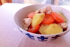 鷄のハーブ蒸し煮✿