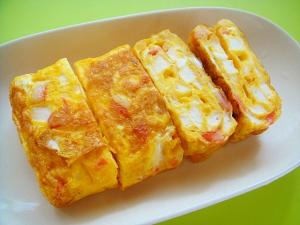 カニカマとはんぺんの卵焼き レシピ 作り方 By Mint74 楽天レシピ