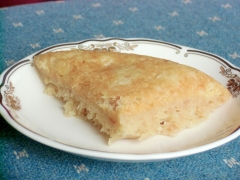 炊飯器でリンゴケーキ(玄米モード編)