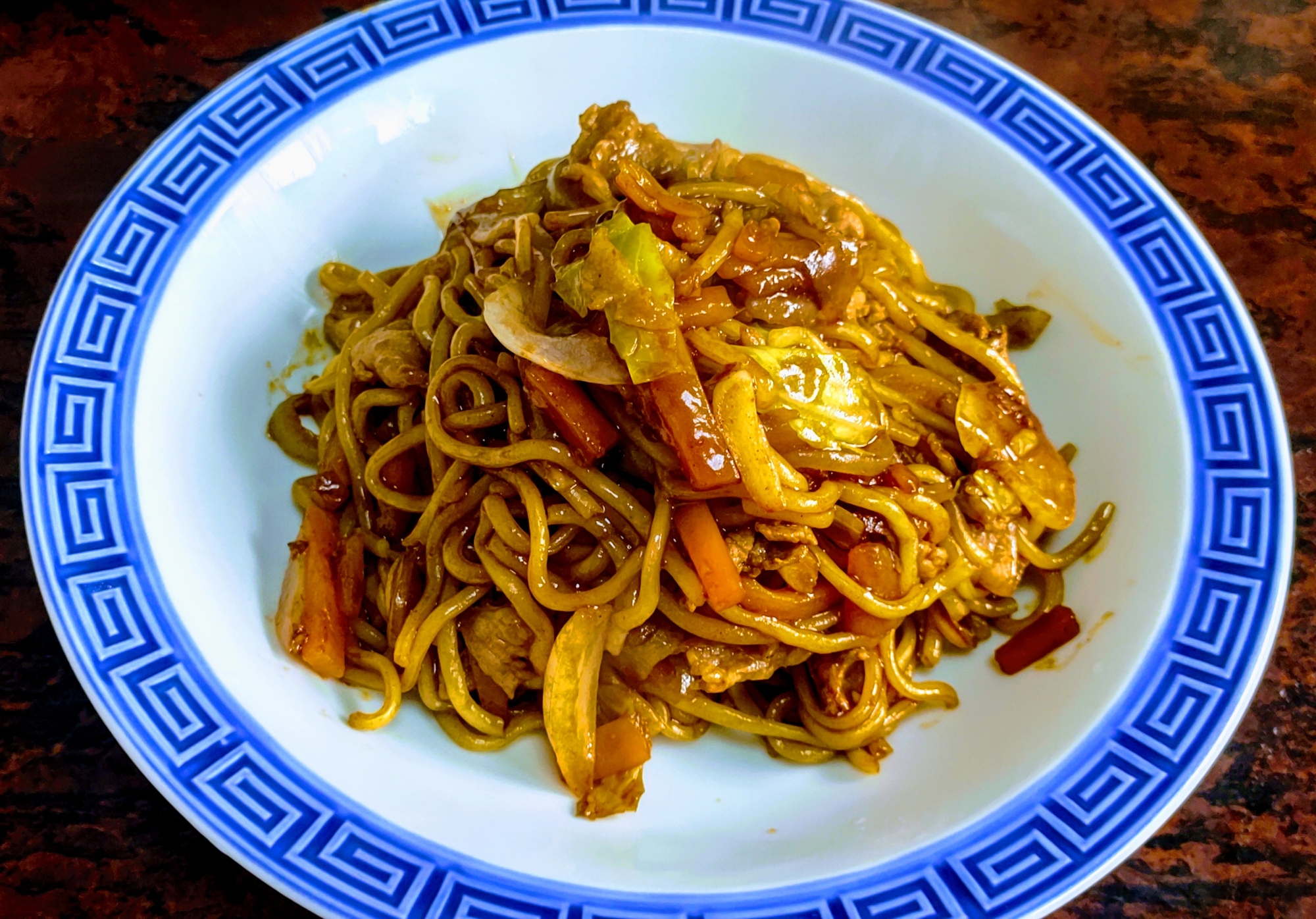 レモン汁が決め手の！ソース焼きそば