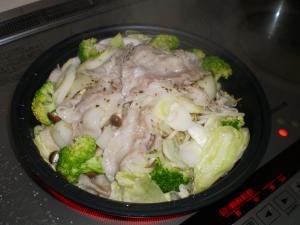 手羽先のタジン蒸し