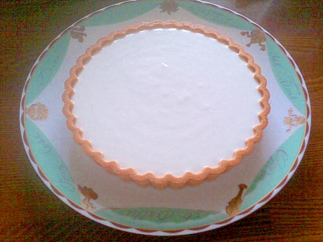 レアチーズ風ヨーグルトケーキ