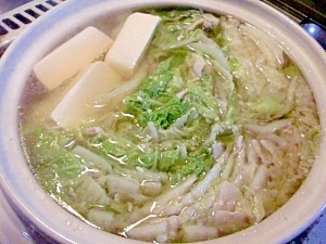 白菜と豚バラの塩麹鍋 レシピ 作り方 By Hiromu 楽天レシピ