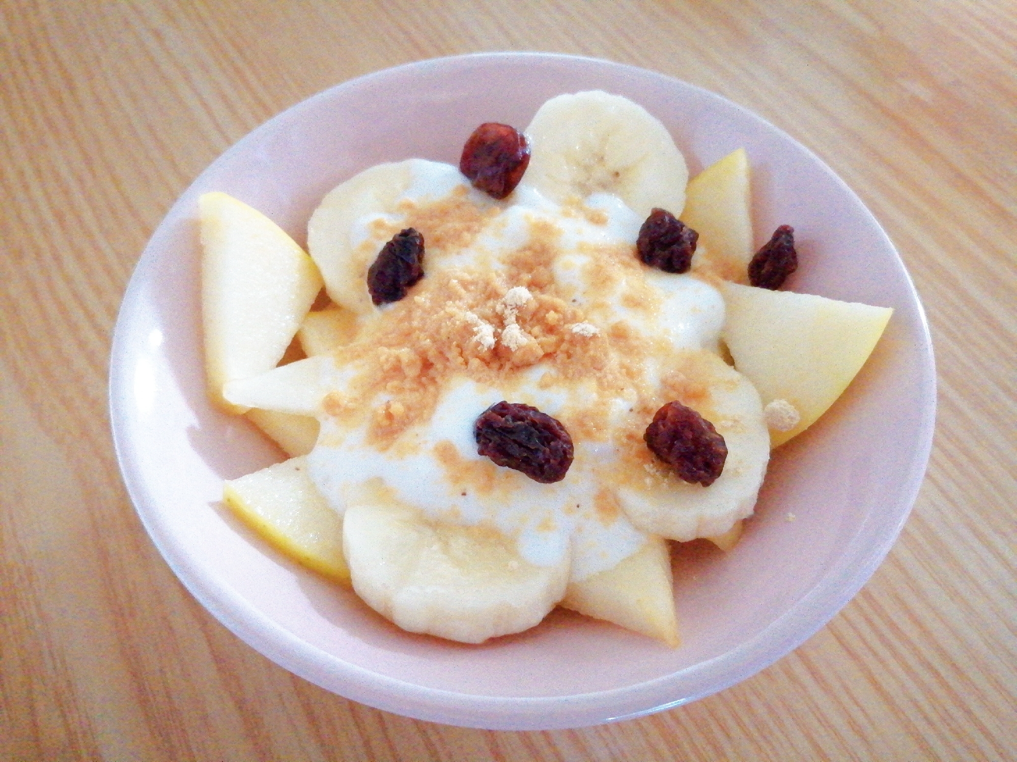 海老＆フルーツオープンサンド♪