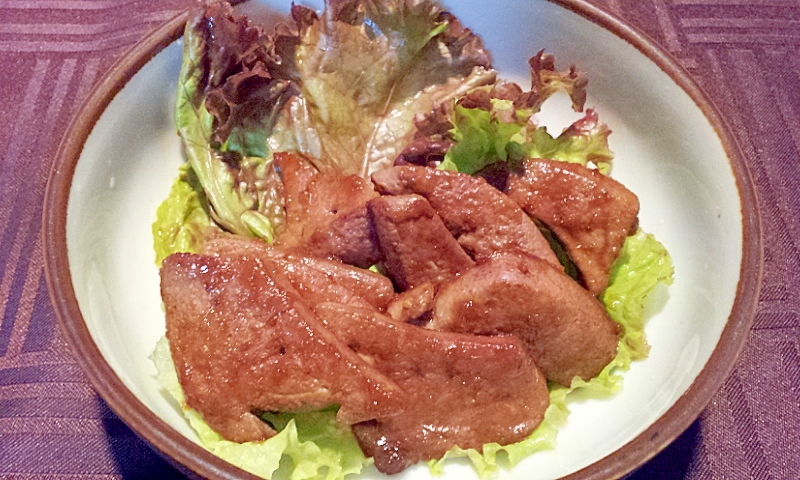 貧血予防に♥豚レバーの甘辛煮