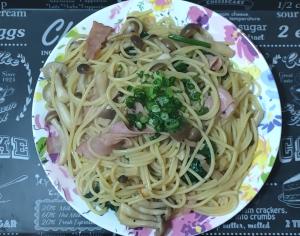 ベーコンとほうれん草としめじの和風パスタ レシピ 作り方 By さくたん72 楽天レシピ ベーコンとほうれん草としめじの和風パスタ レシピ 作り方 By さくたん72 楽天レシピ