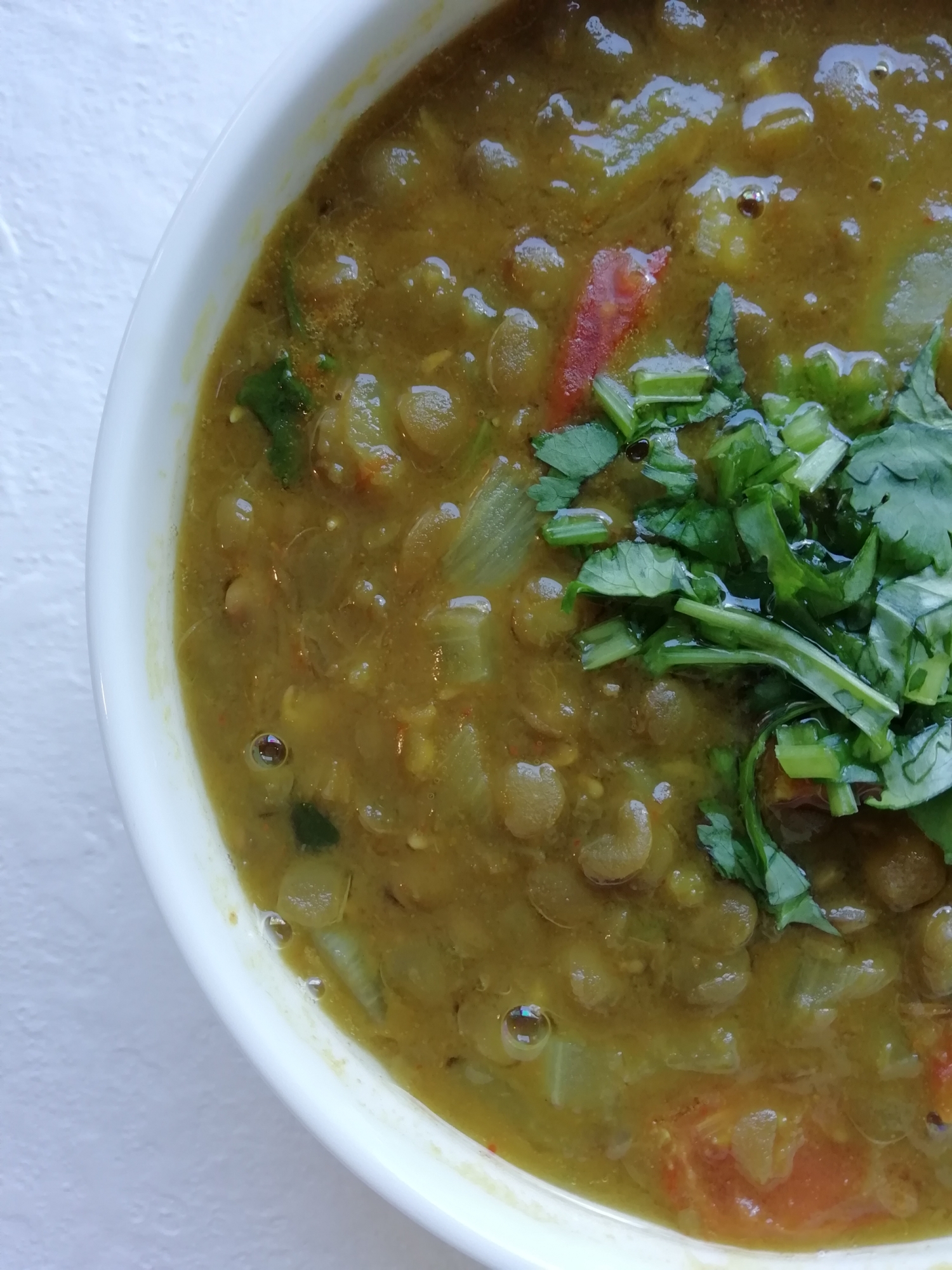 簡単ダル（豆のスープ）
