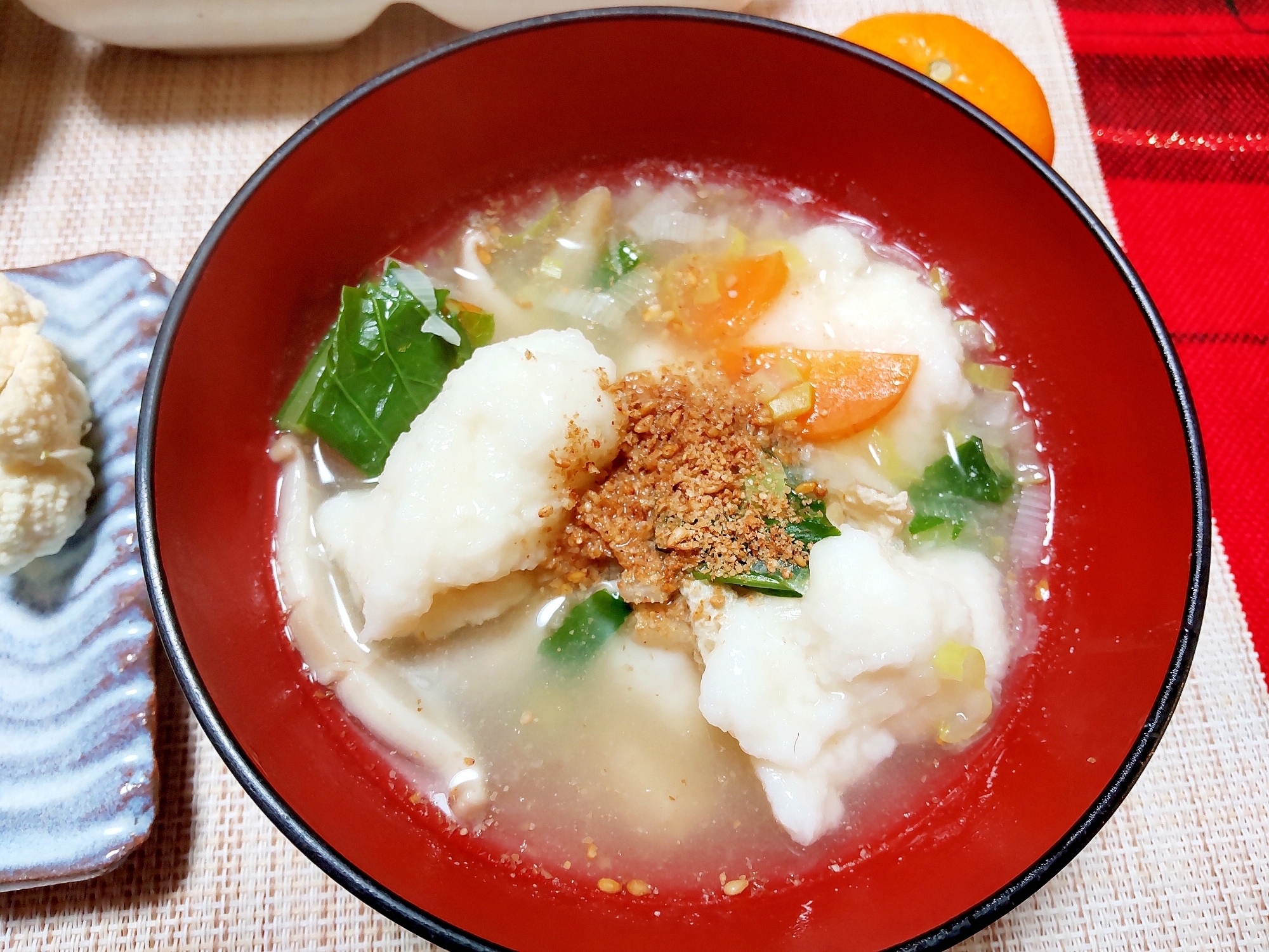 具材を炒めて、激ウマ「けんちん汁」