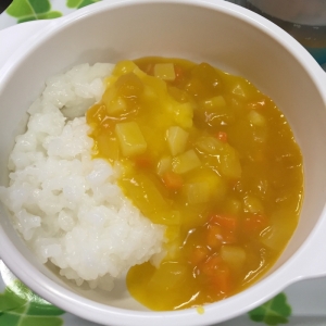 離乳食 中期 かぼちゃカレー レシピ 作り方 By みるやん1029 楽天レシピ