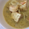 バジルペースト使用　タイ風グリーンカレー