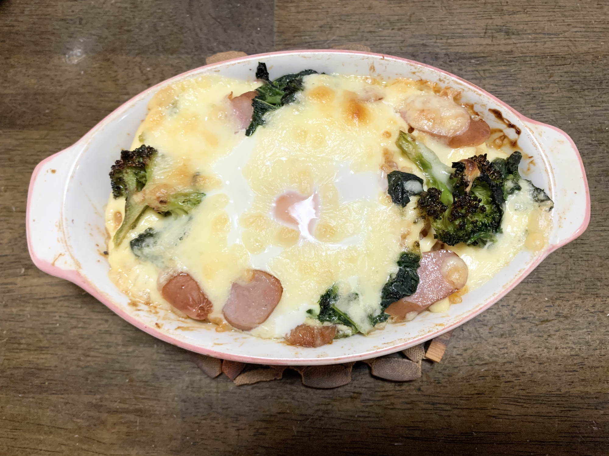ドリア風ケチャップご飯