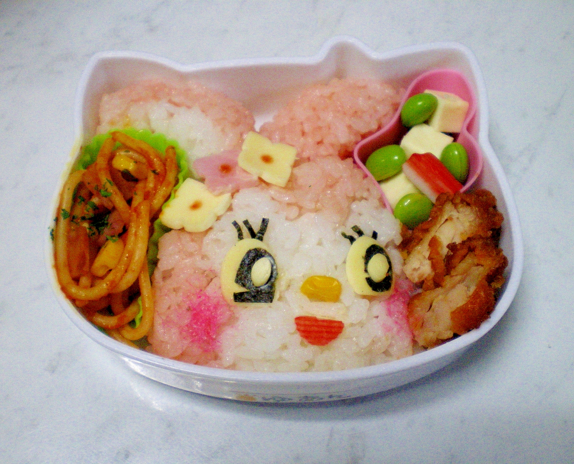 可愛いうさぎ弁当 キャラ弁当 デコフリ 可愛いお弁当でお昼が楽しく キャラクターのお弁当レシピ Naver まとめ